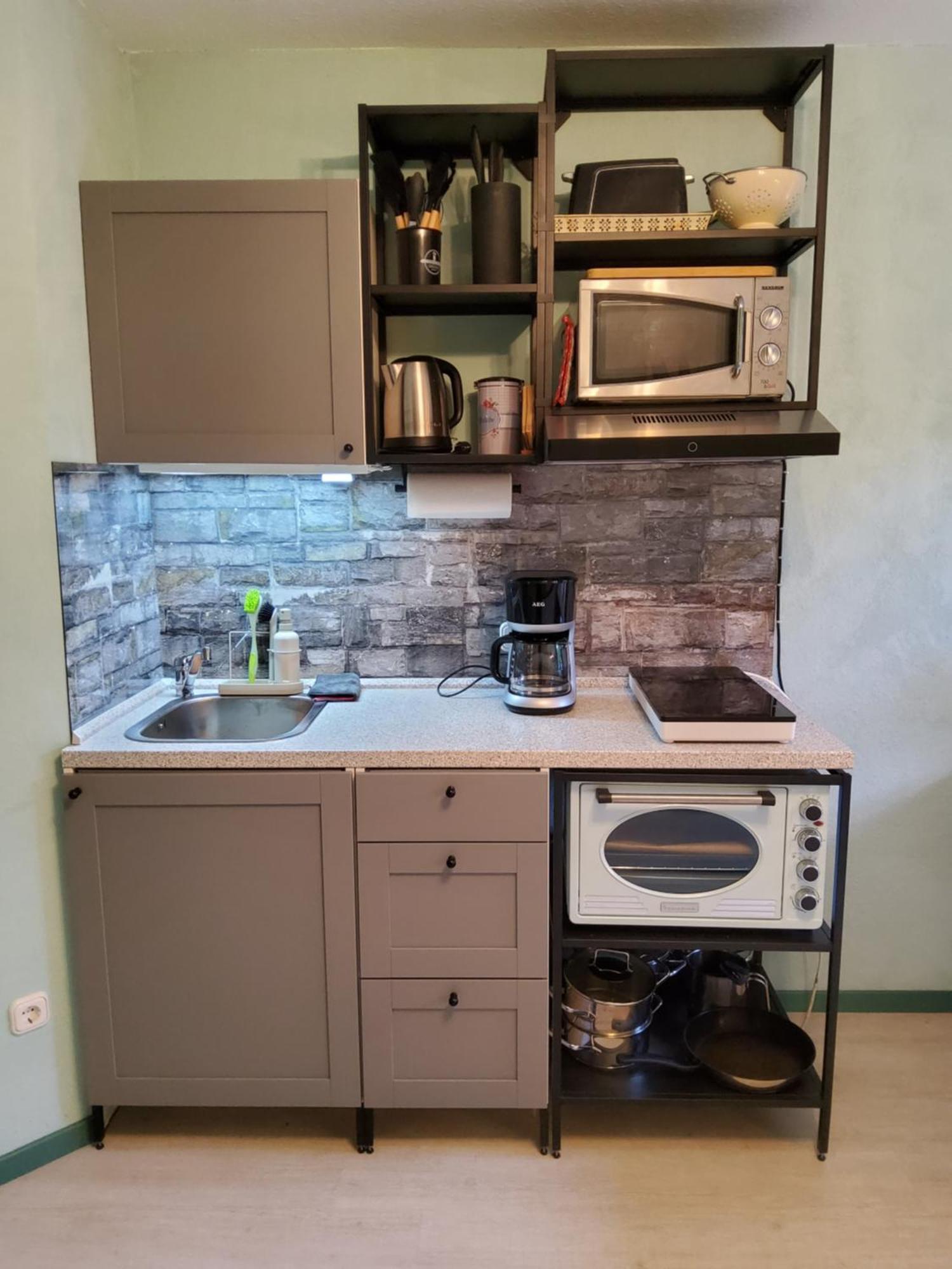 Studio-Apartment Mit Kleinem Gartenanteil ブルク・アウフ・フェーマルン エクステリア 写真
